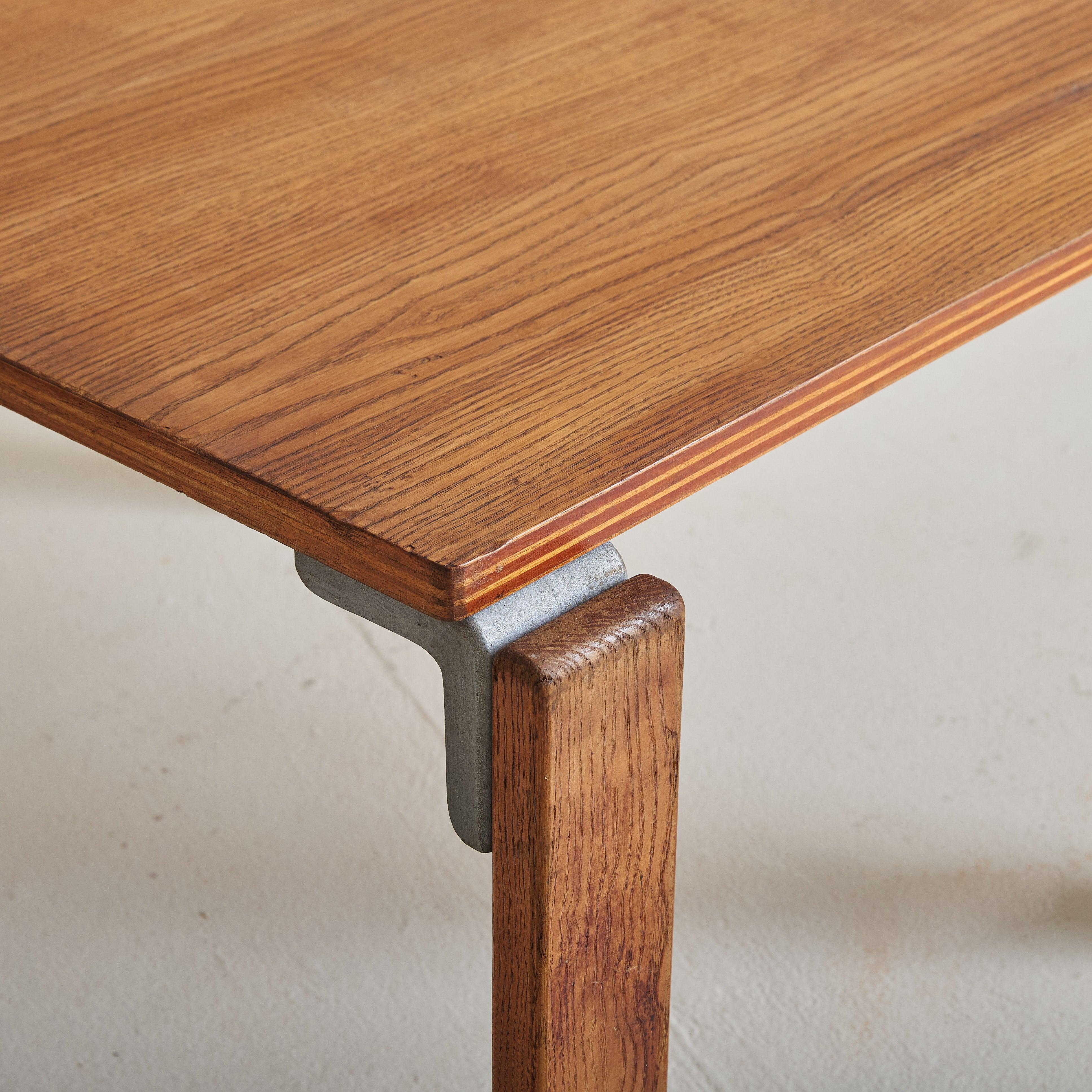 Métal Table basse française Georges Candilis & Anja Blomstedt pour Sentou en vente