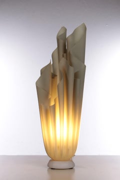 French "Athens" Draped Table Lamp by Georgia Jacob, 1970s