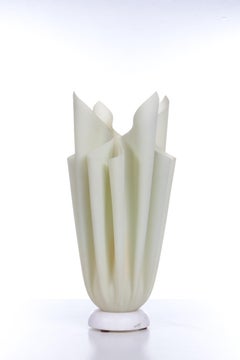 French "Athens" Draped Table Lamp by Georgia Jacob, 1970s