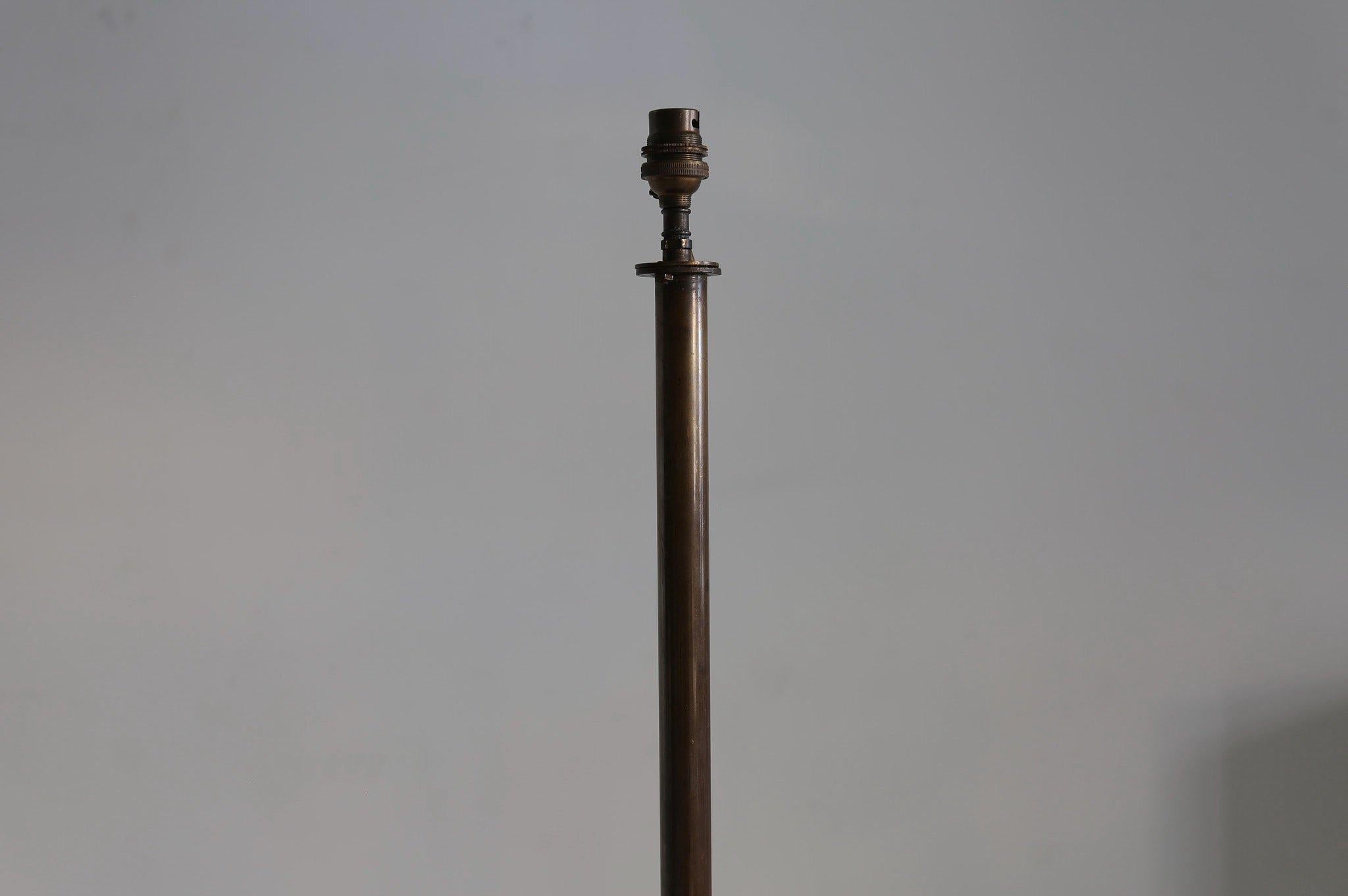 French Atomic Floor Lamp in Bronze and Steel, 1960s In Good Condition For Sale In London, England