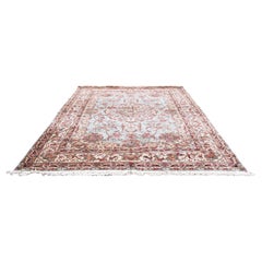 Used French Aubousson Design Hand Knotted Rug