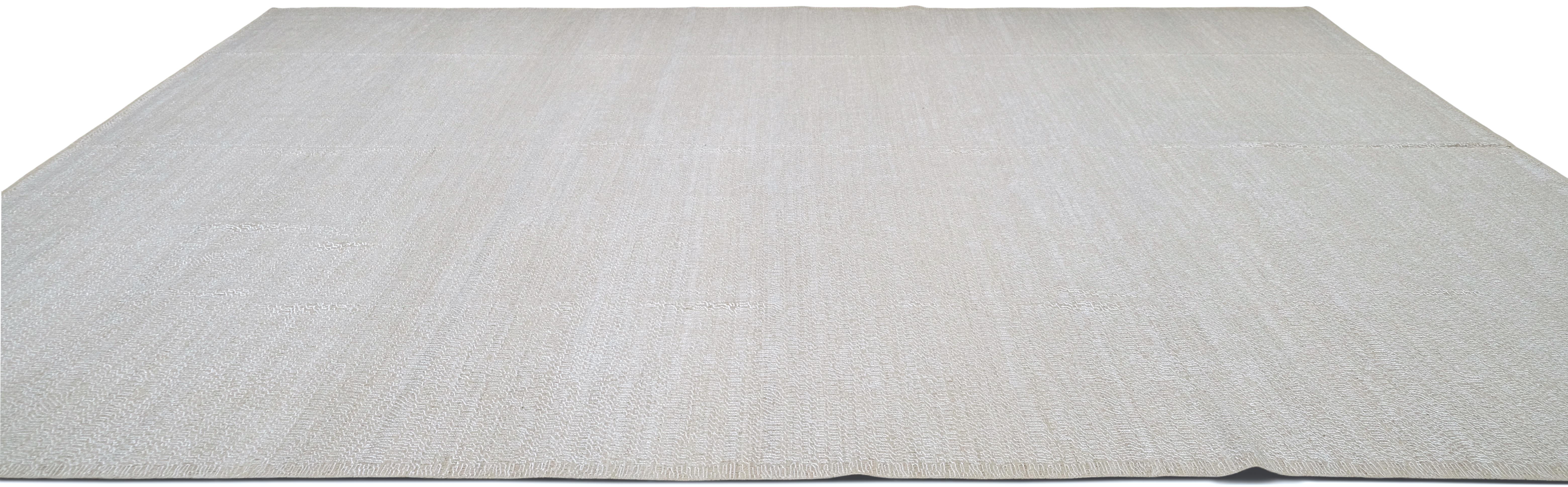 Französischer Aubusson- und persischer Soumak-Gewebe-Teppich, inspiriert, 10'x13'5'' (Pakistanisch) im Angebot