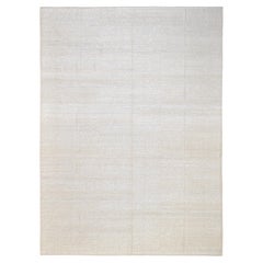 French Aubusson and Persian Soumak Weave Inspired Rug 10'x13'5''