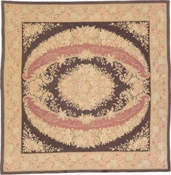 Antique French Aubusson Carpet, 1920