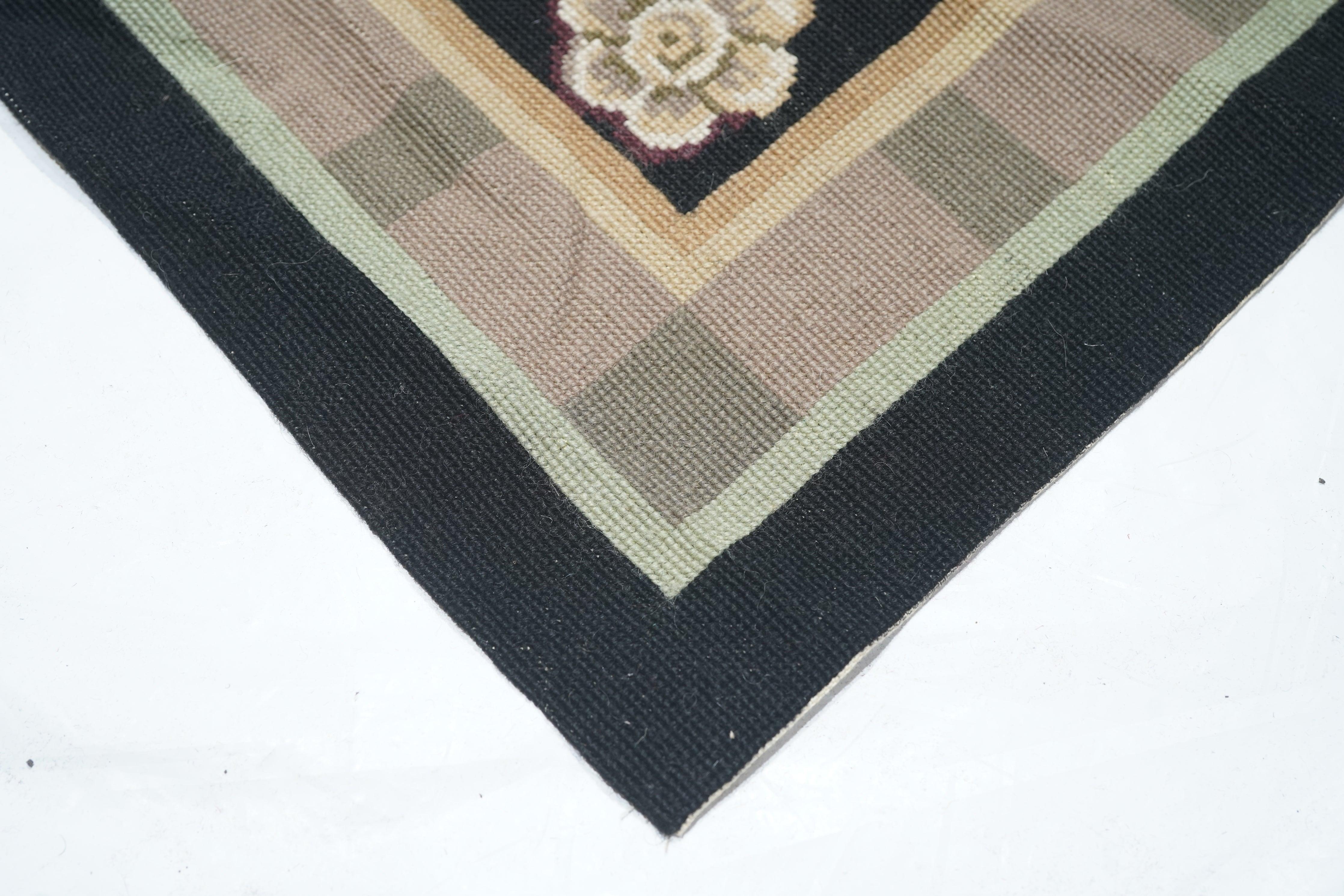 Contemporary French Aubusson Design Rug 10' x 14' For Sale