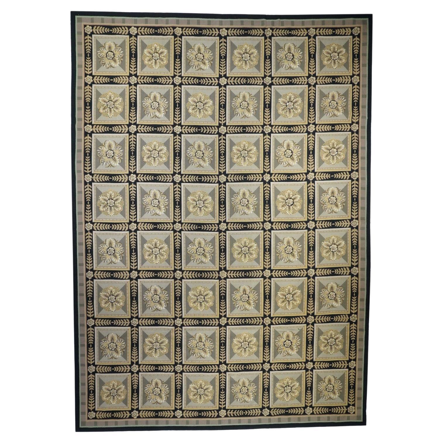 French Aubusson Design Rug 10' x 14'