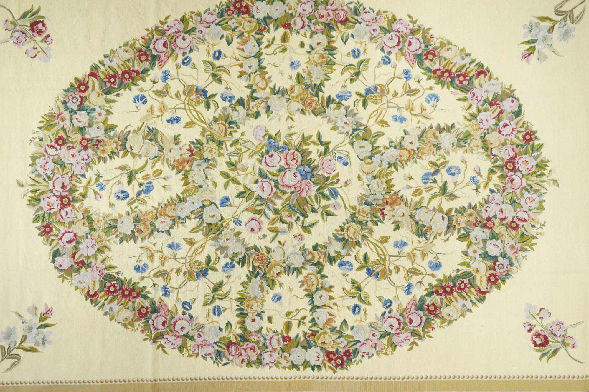 Tappeto francese Aubusson Design 10'0'' x 14'0'' In condizioni Nuovo in vendita a New York, NY