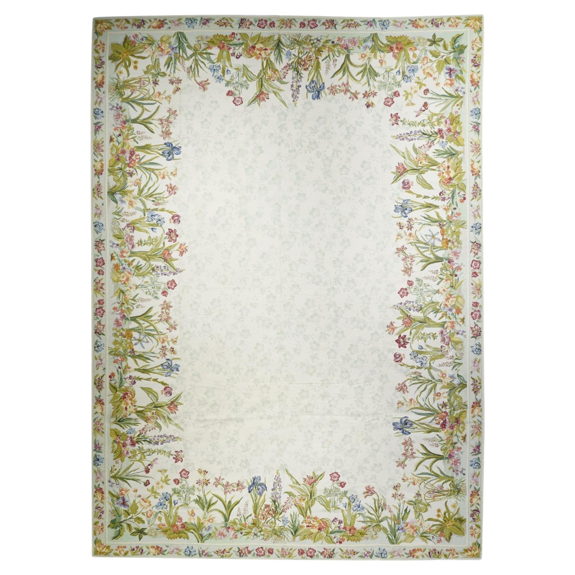 French Aubusson Design Rug 10'0" x 14'0"