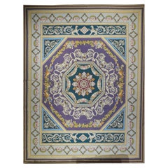 Alfombra francesa de diseño Aubusson 12'0'' x 15'0''