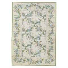 Französischer Teppich im Aubusson-Design 3' x 5'