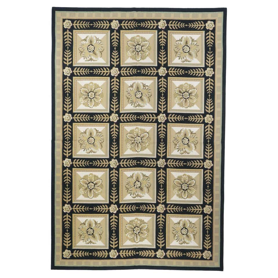 Fine Mid Century French Rug Da Silva Design 5'11'' x 8'6'' For Sale at ...