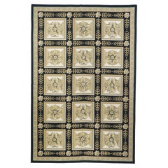 French Aubusson Design Rug 5'11'' x 8'11''