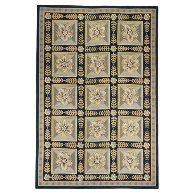 Fine Mid Century French Rug Da Silva Design 5'11'' x 8'6'' For Sale at ...