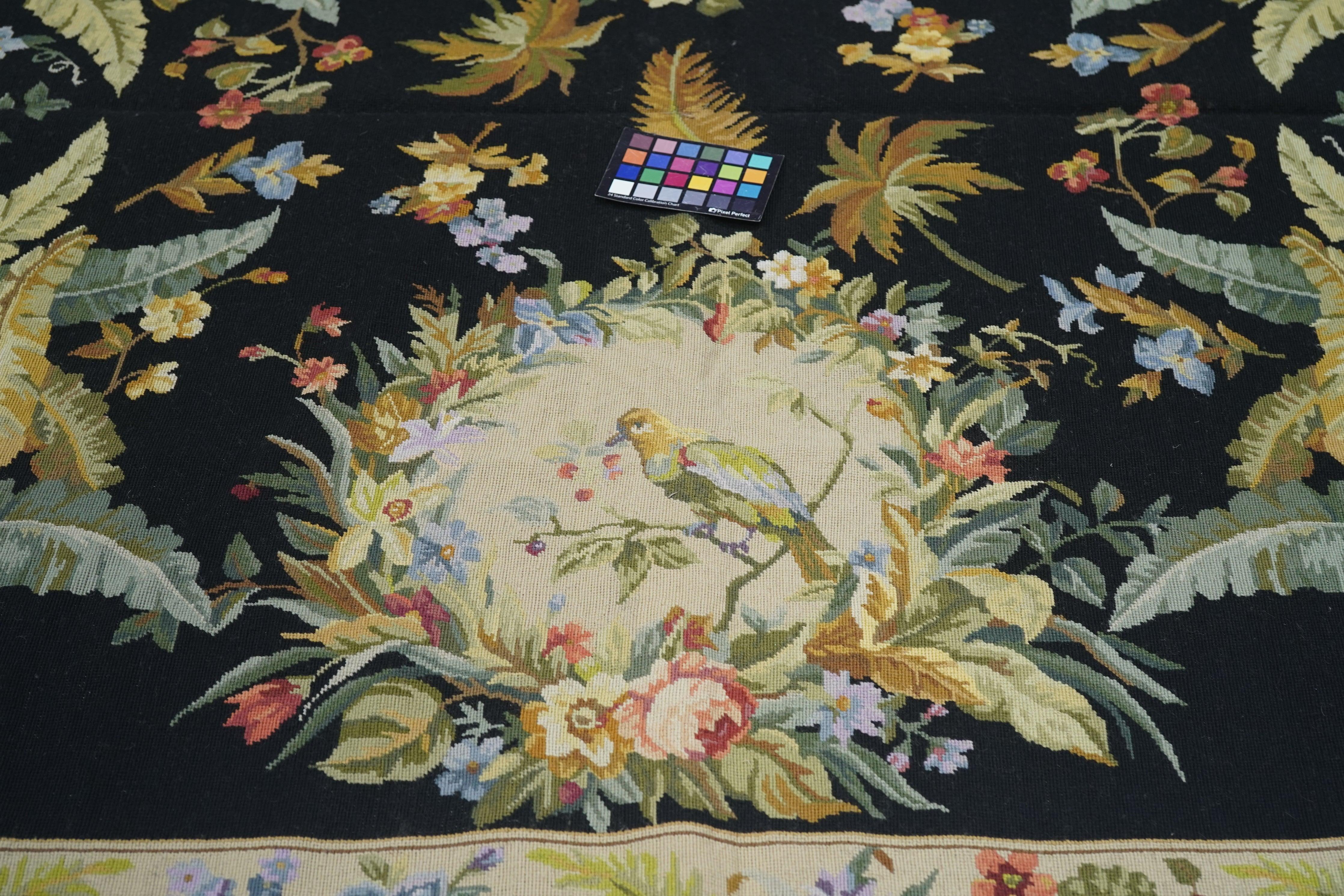 French Aubusson Design Rug 5'11'' x 9'0