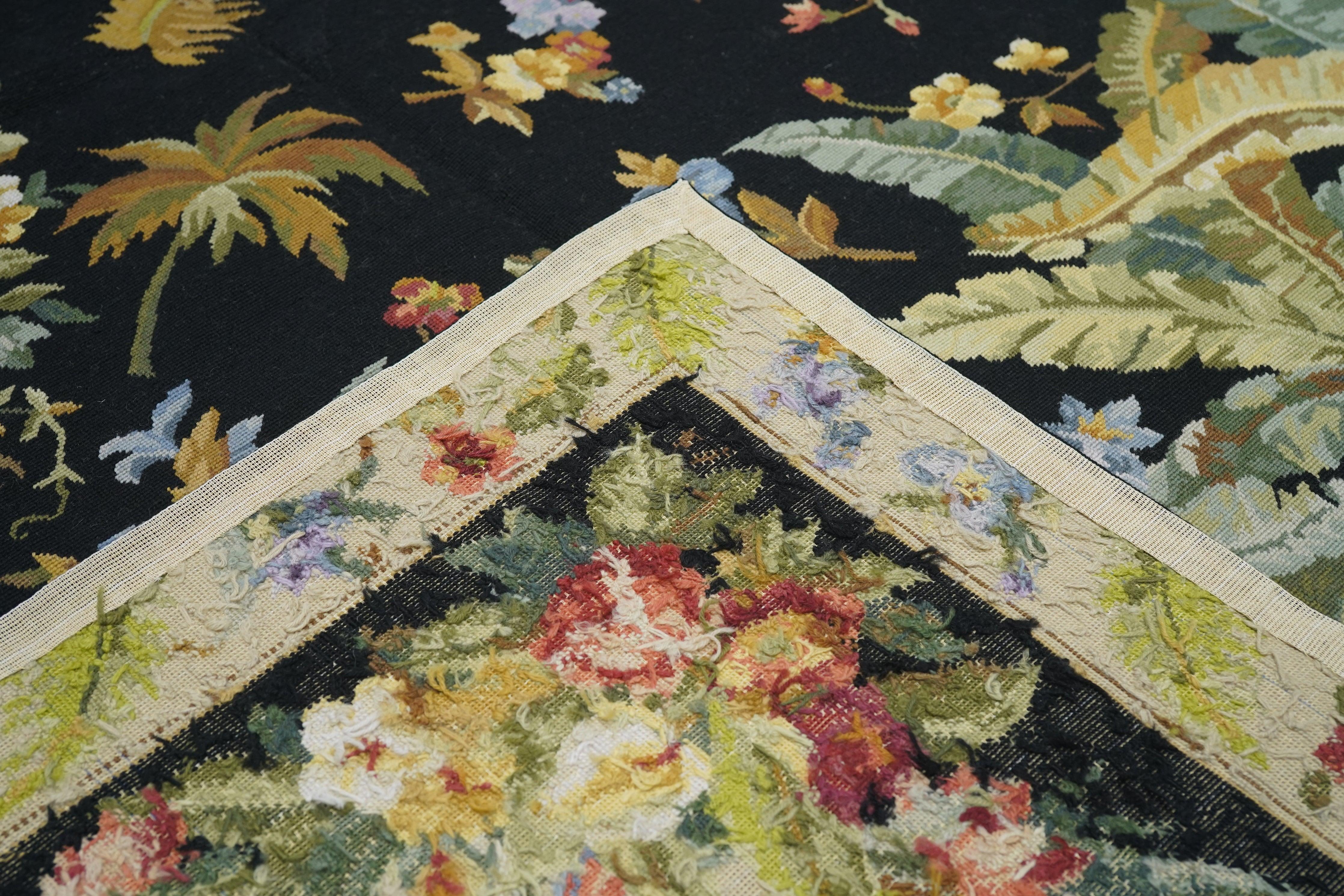 French Aubusson Design Rug 5'11'' x 9'0