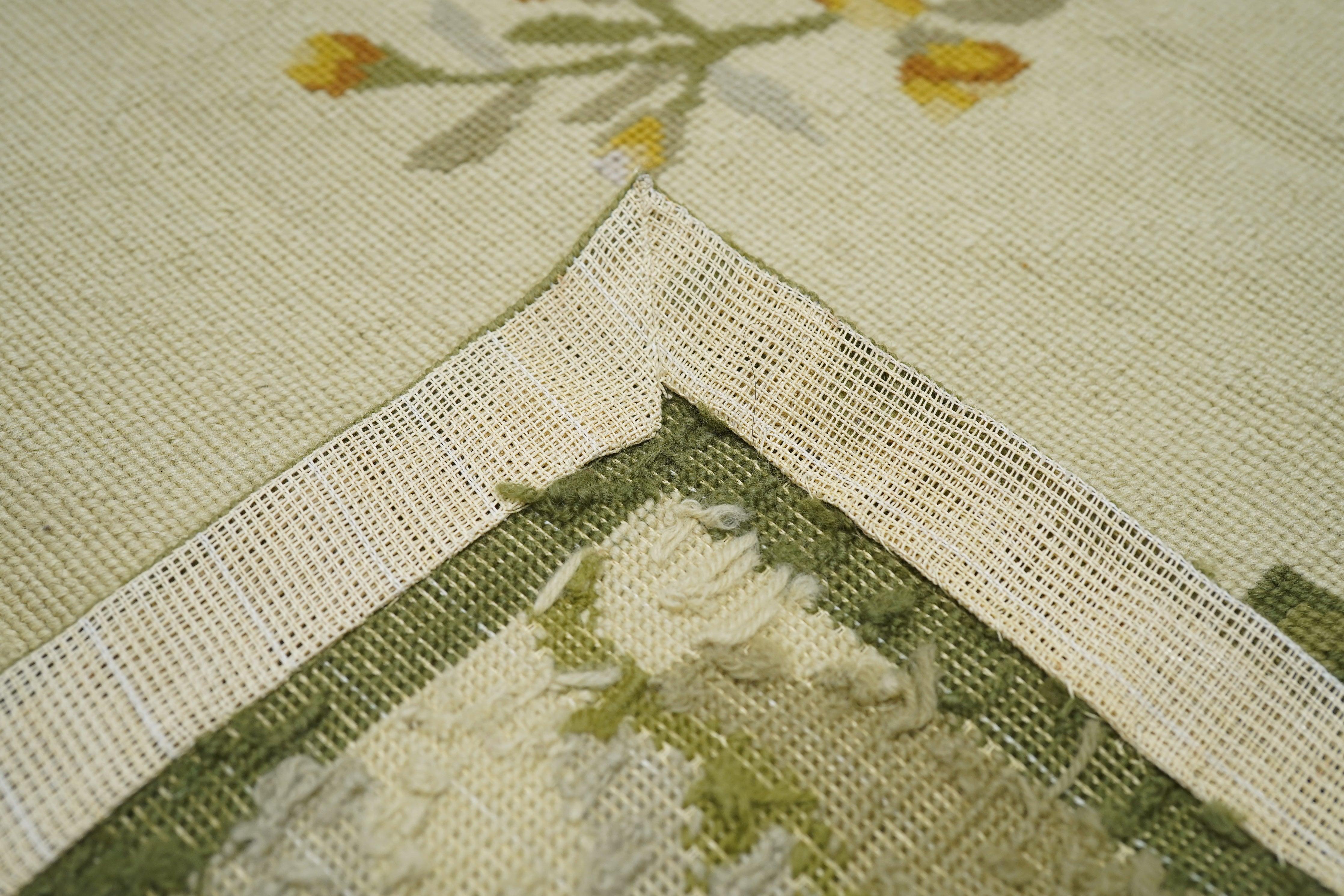 French Aubusson Design Rug 5'11'' x 9'0