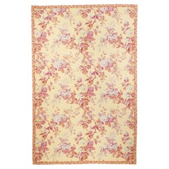 French Aubusson Design Rug 5'11'' x 9'0"