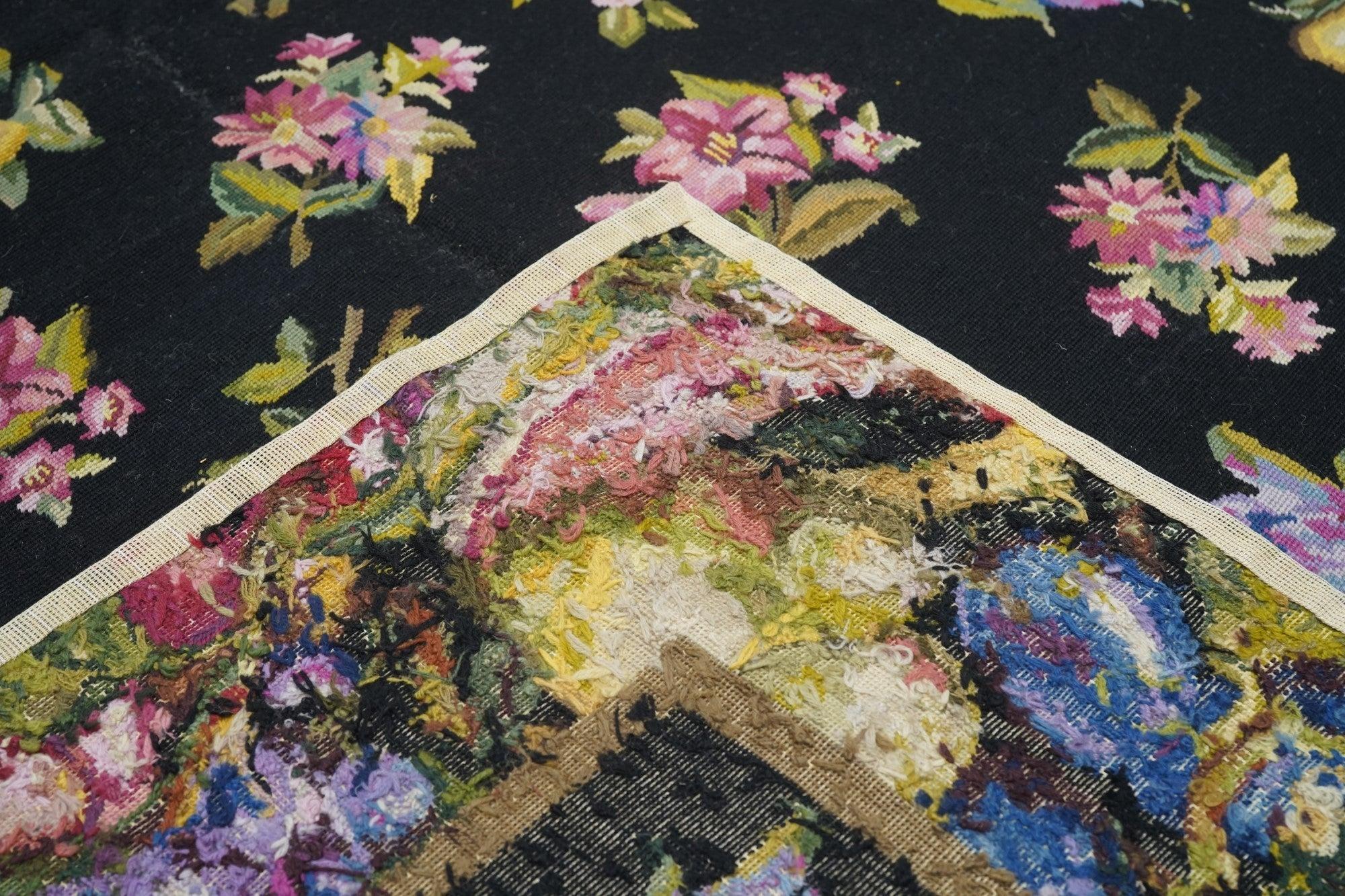 French Aubusson Design Rug 6'0