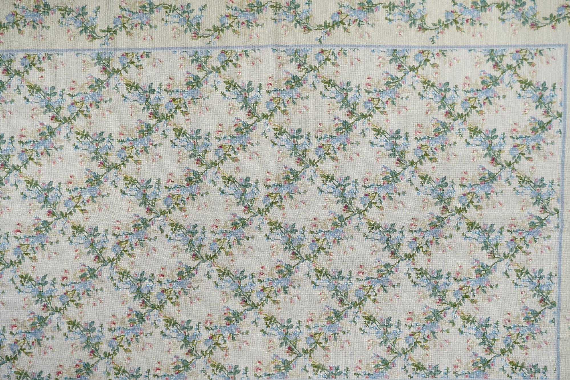 French Aubusson Design Rug 6'0
