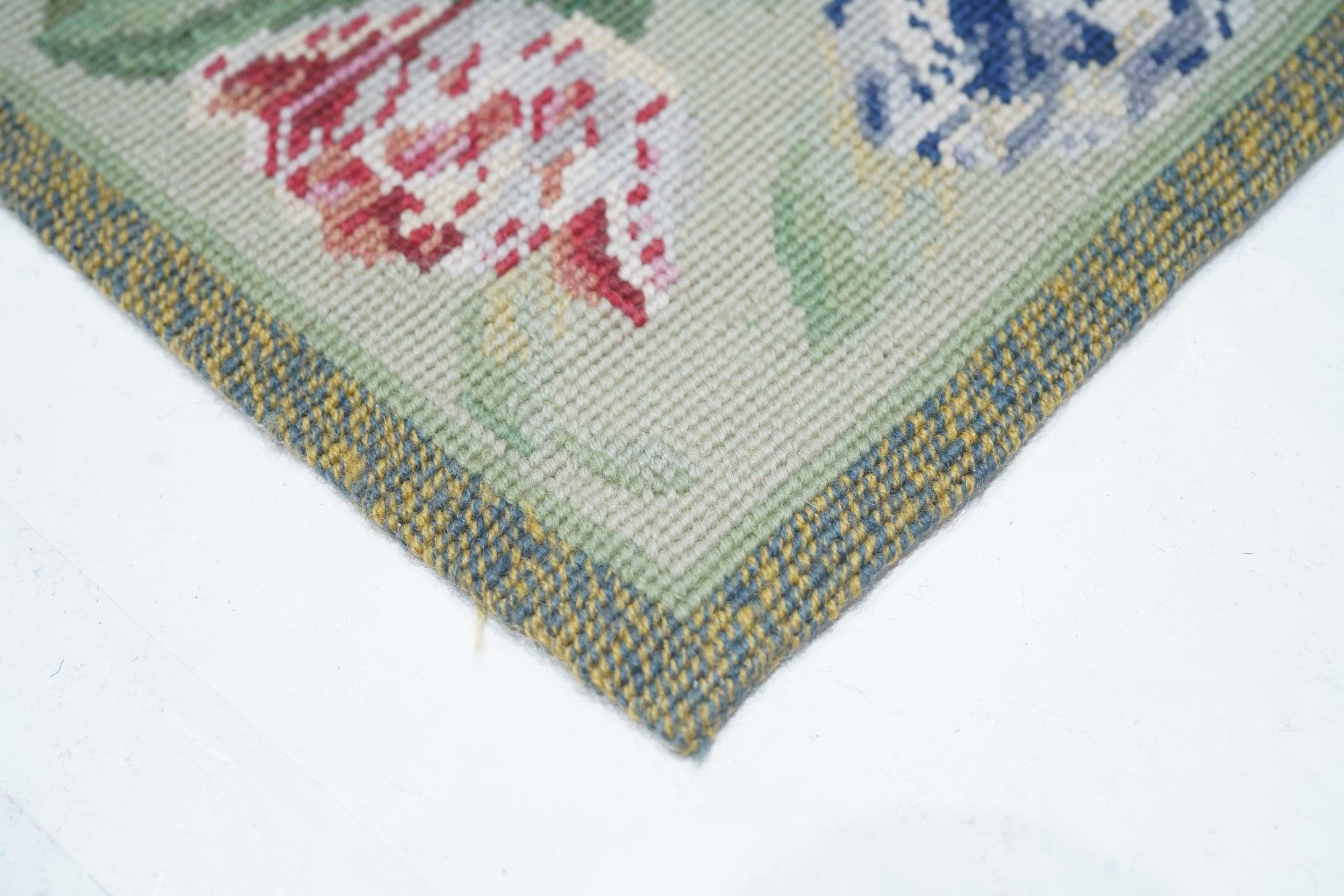 Contemporary French Aubusson Design Rug 6'0