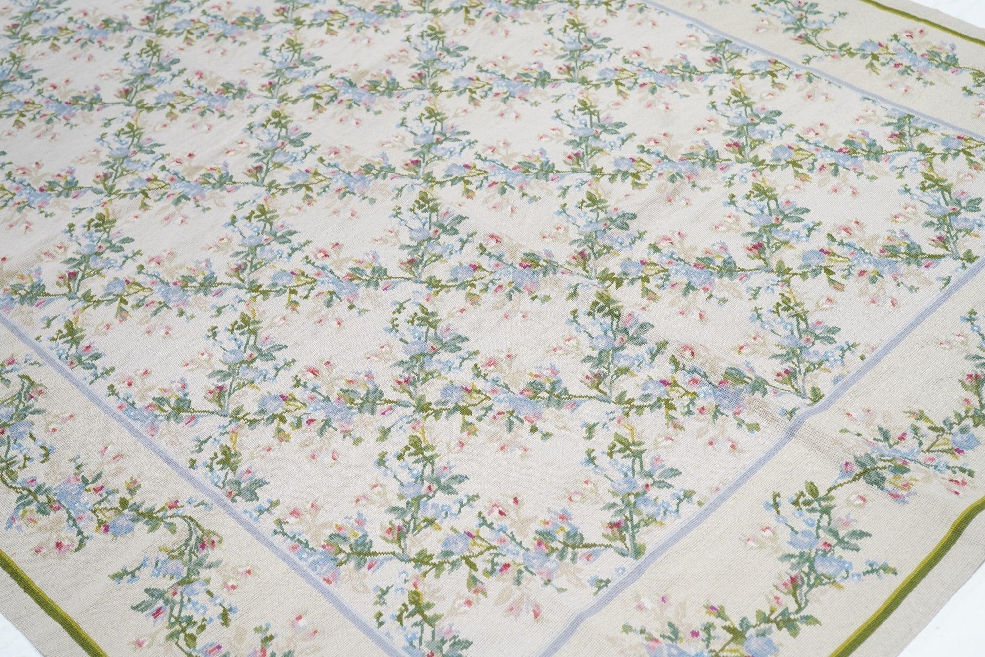 French Aubusson Design Rug 6'0