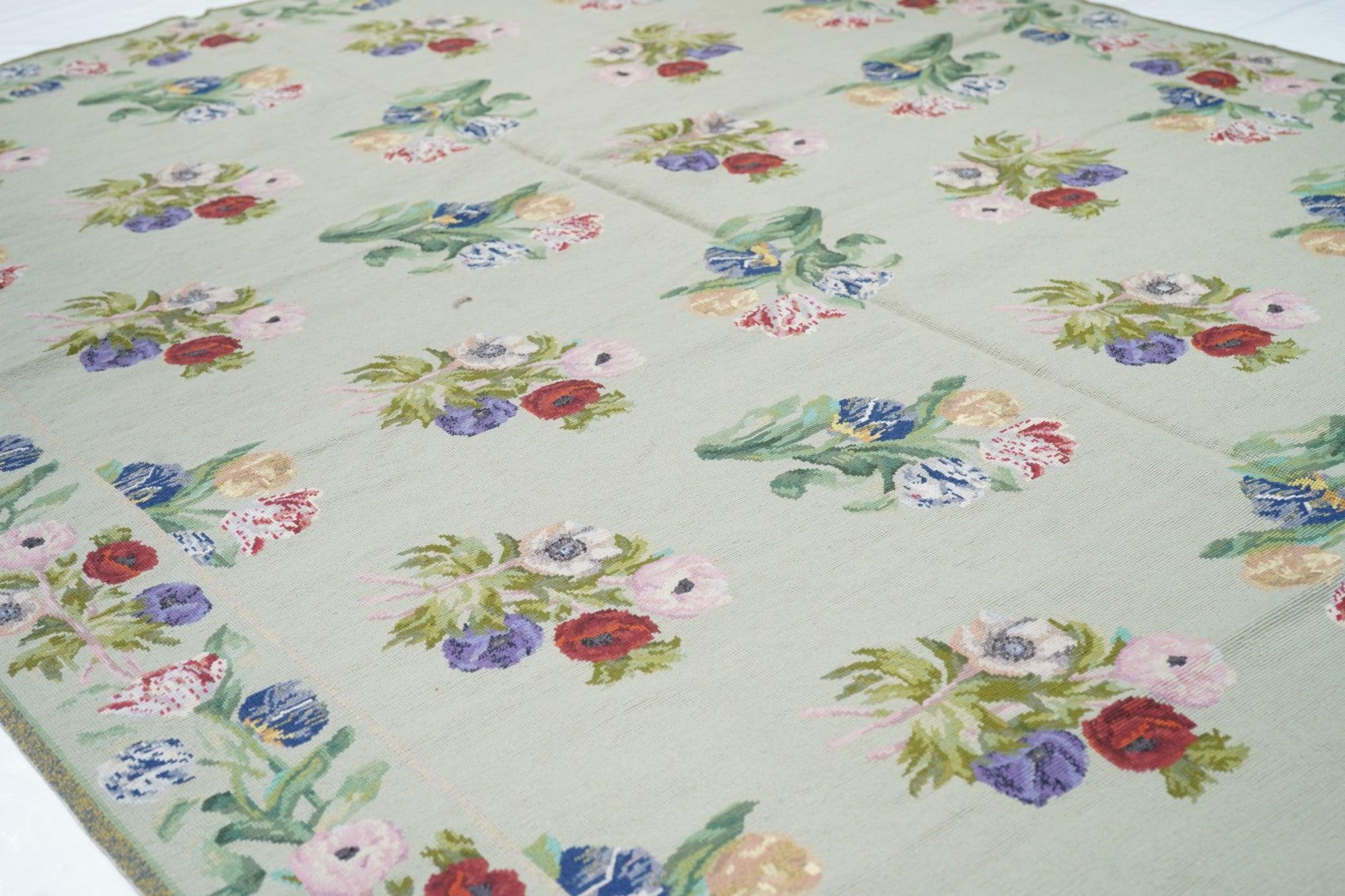 French Aubusson Design Rug 6'0