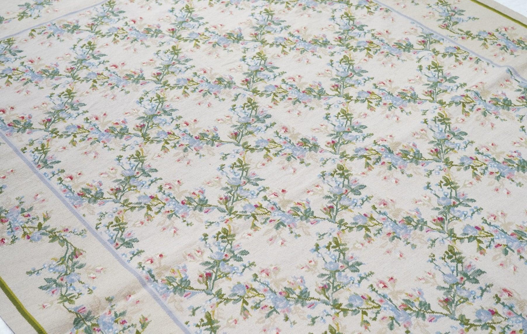 French Aubusson Design Rug 6'0
