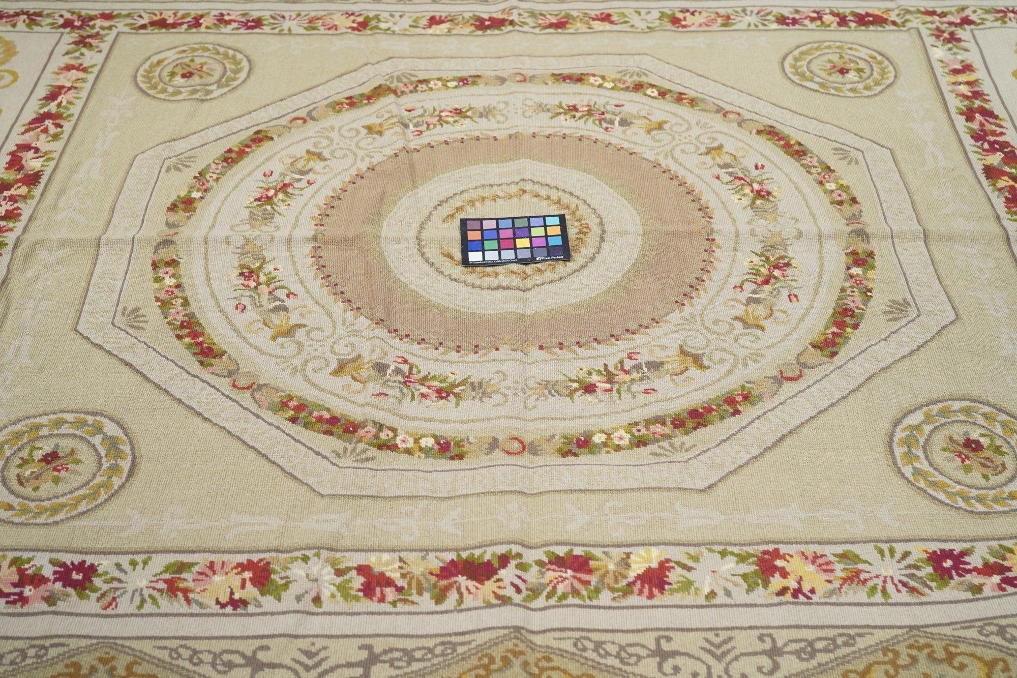 French Aubusson Design Rug 6'0