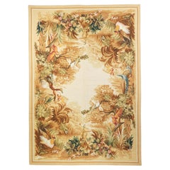 Alfombra francesa de diseño Aubusson 6'0" x 9'0"