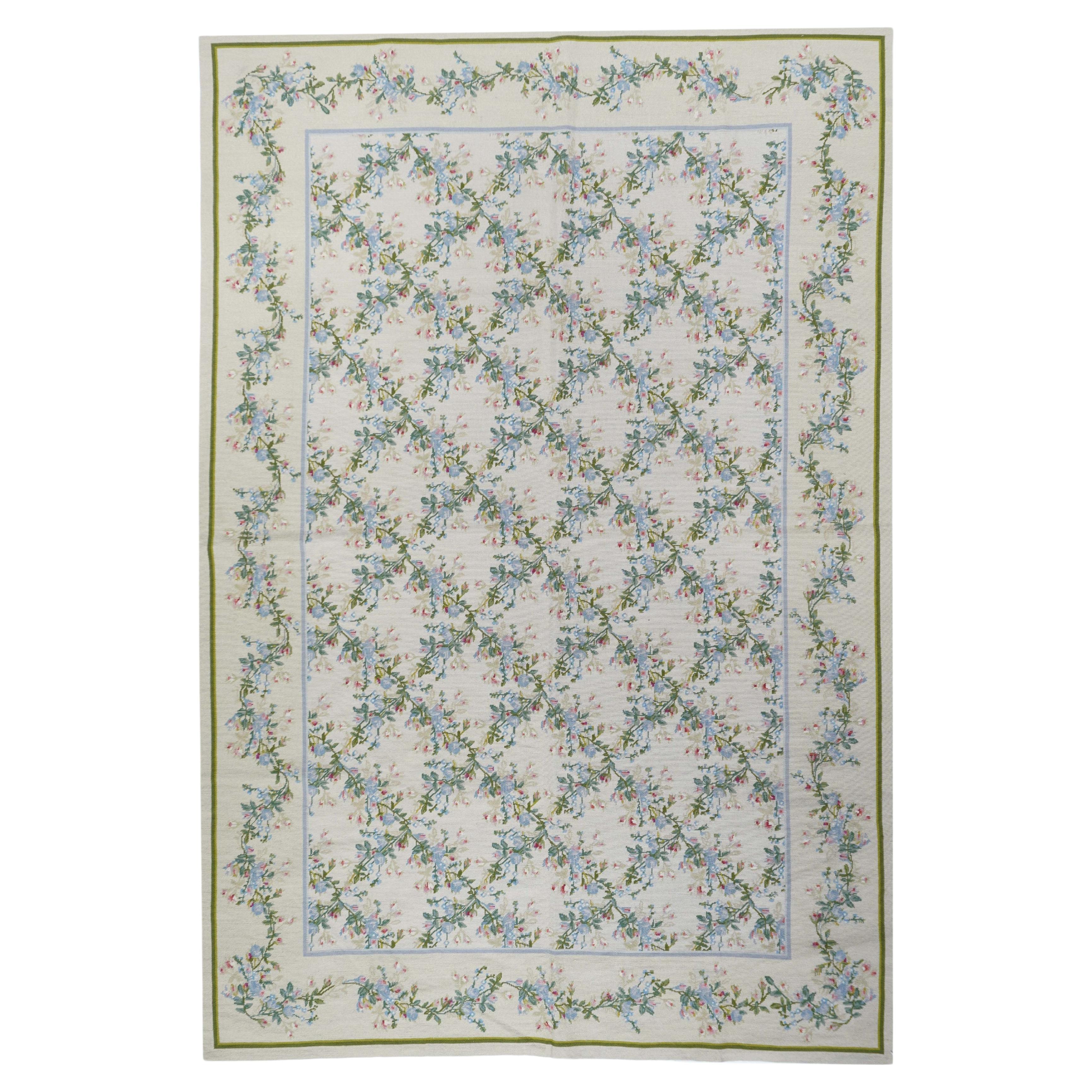 French Aubusson Design Rug 6'0" x 9'0"