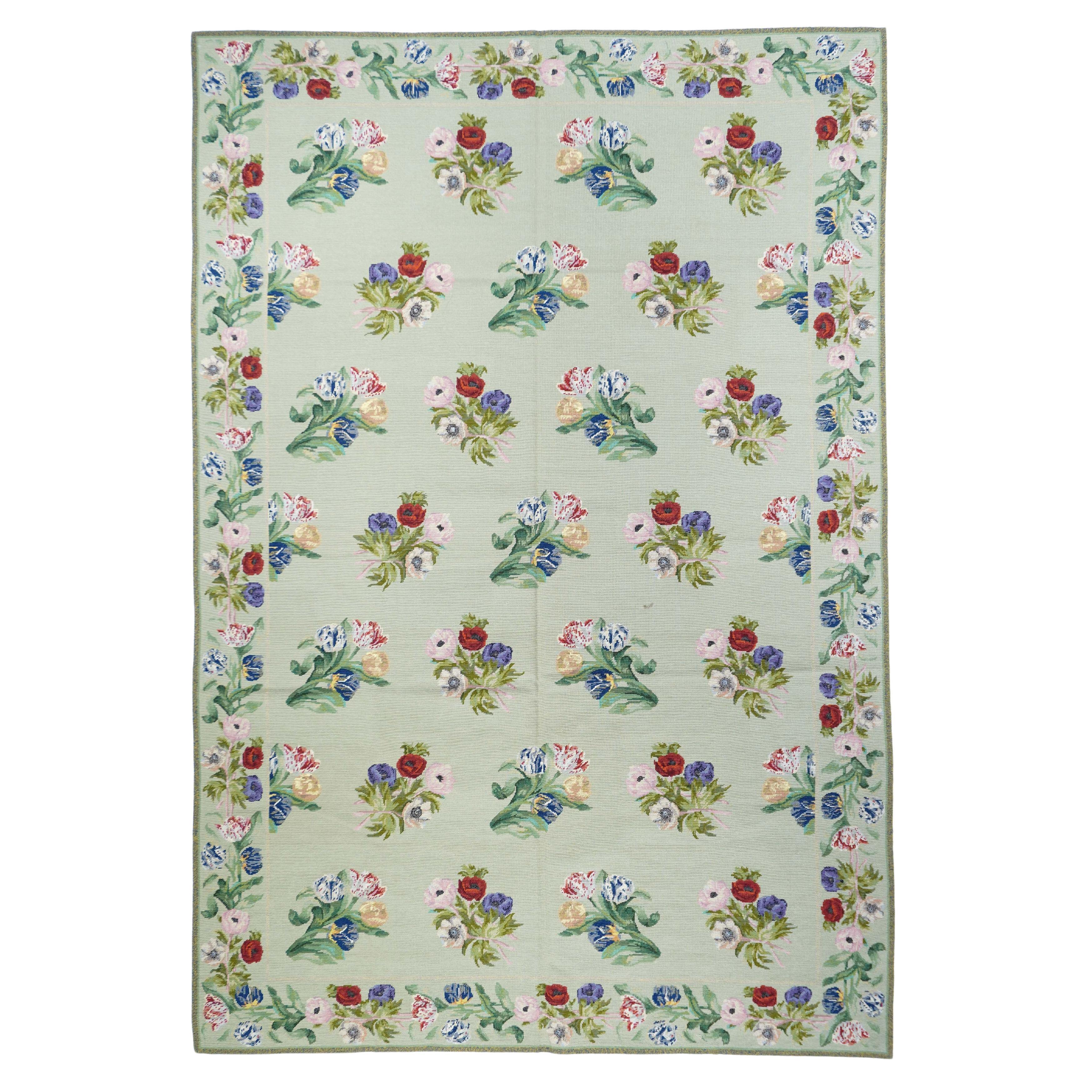 French Aubusson Design Rug 6'0" x 9'0"