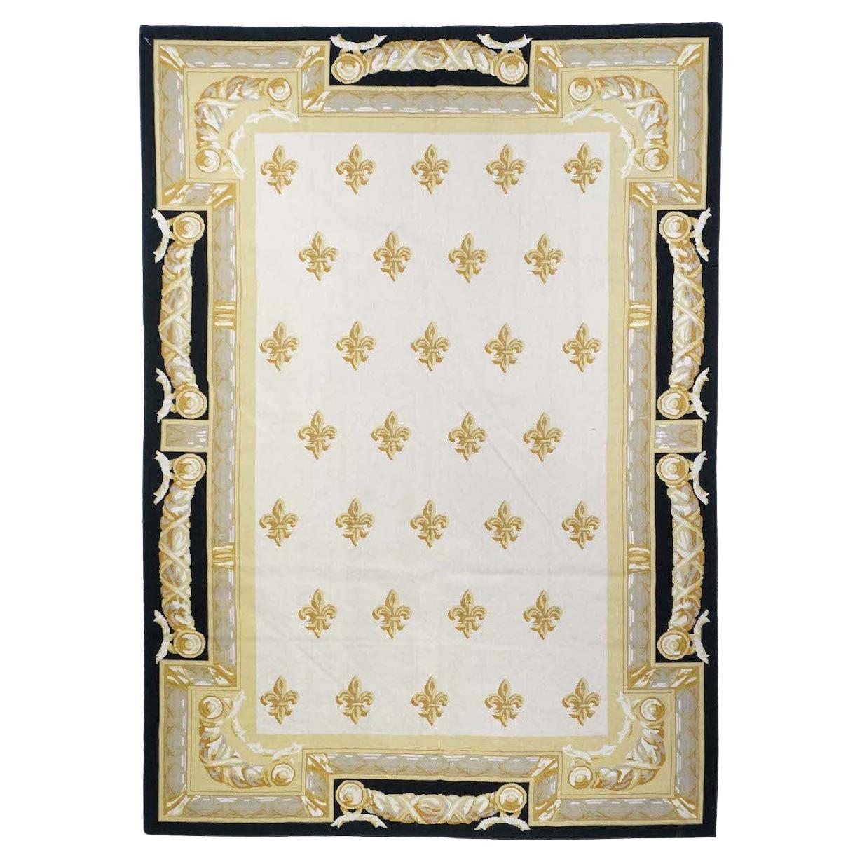 French Aubusson Design Rug 6'0'' x 9'0''