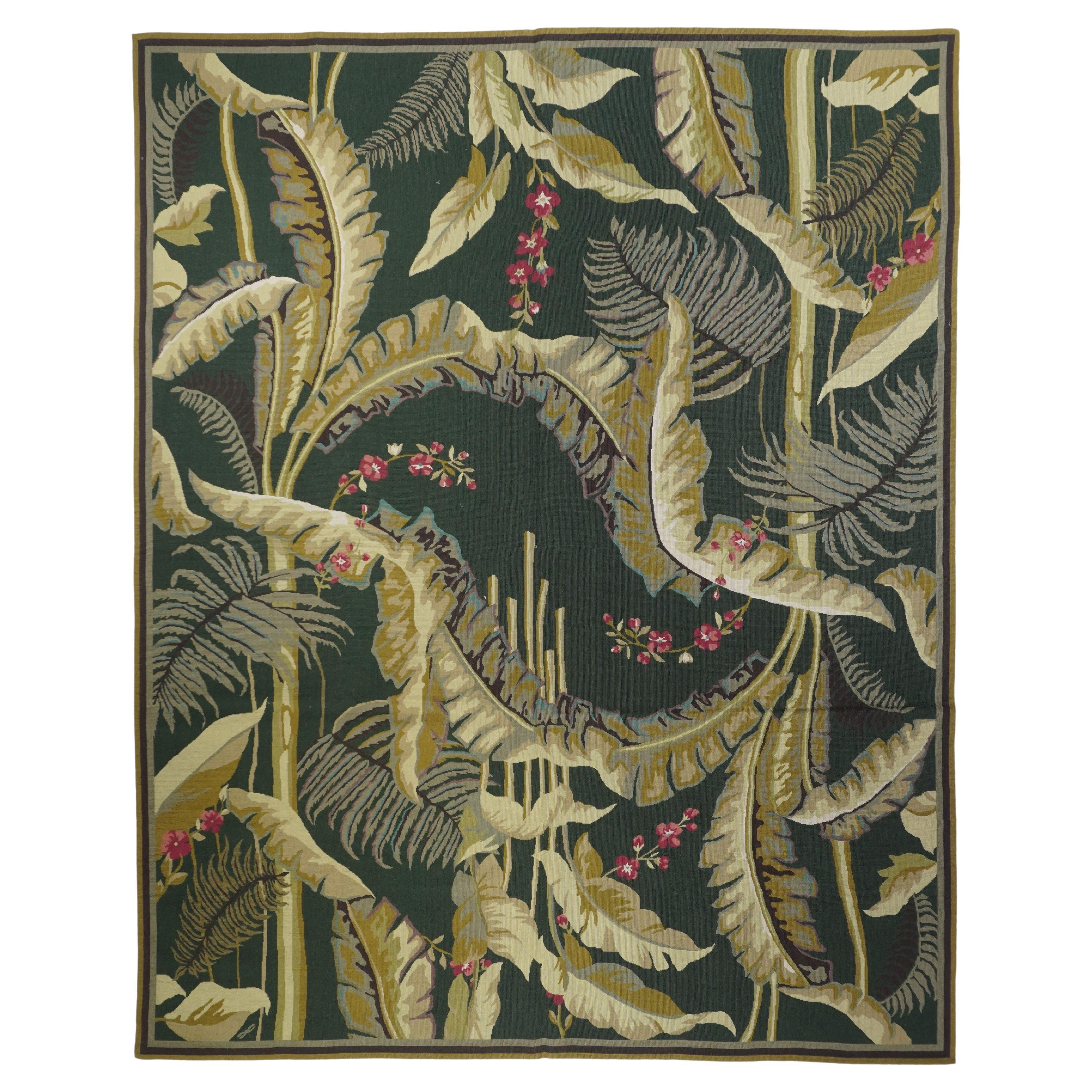 French Aubusson Design Rug 7'10'' x 10'0"