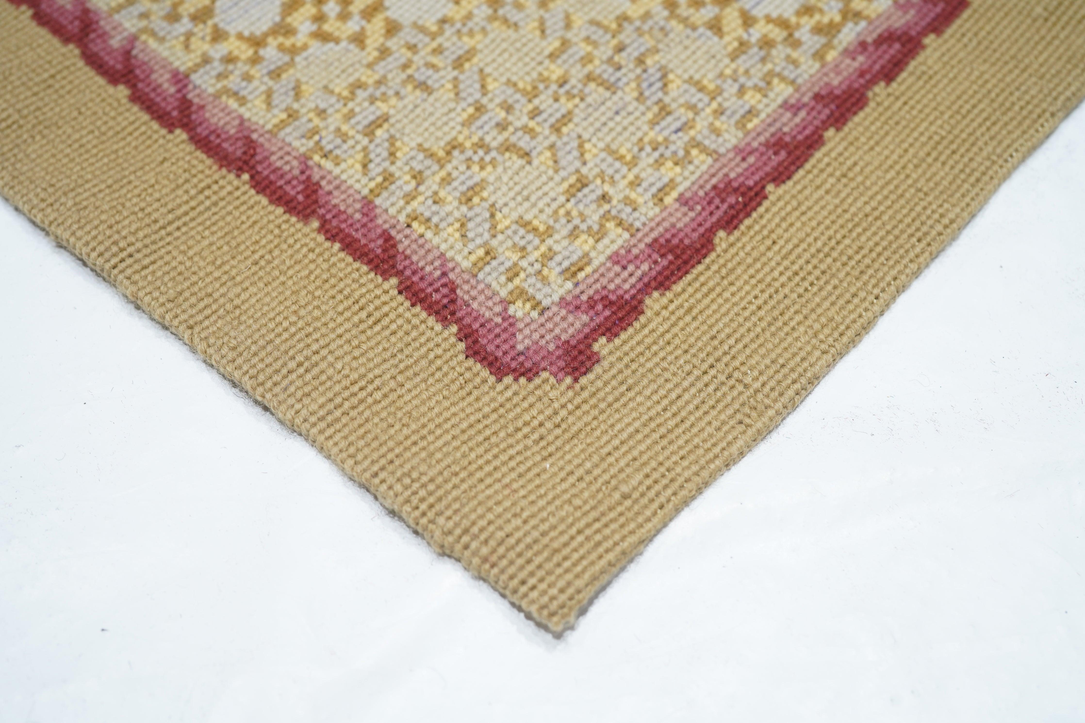 French Aubusson Design Rug 7'10'' x 9'11'' In New Condition For Sale In New York, NY