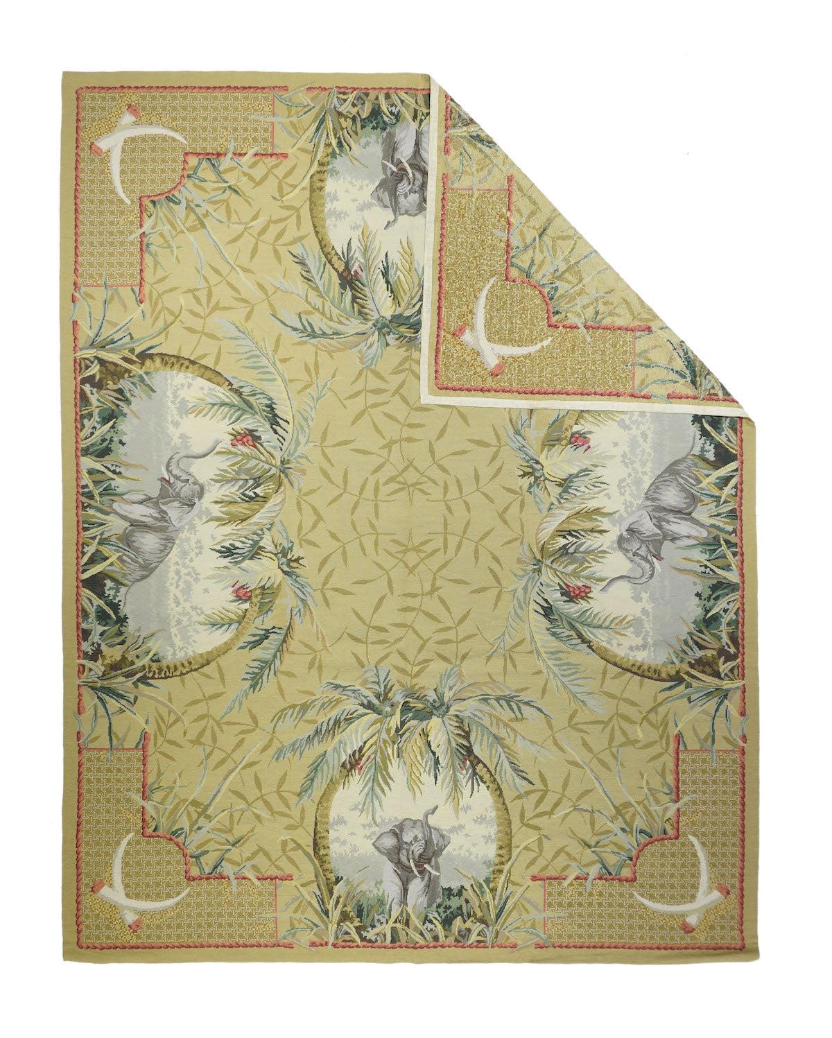 French Aubusson Design Rug  7'11'' x 10'0