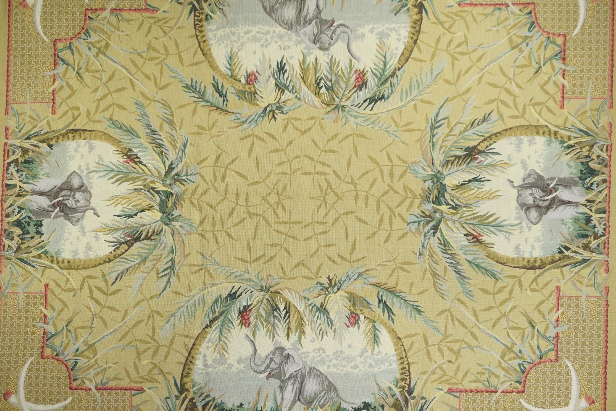 French Aubusson Design Rug  7'11'' x 10'0