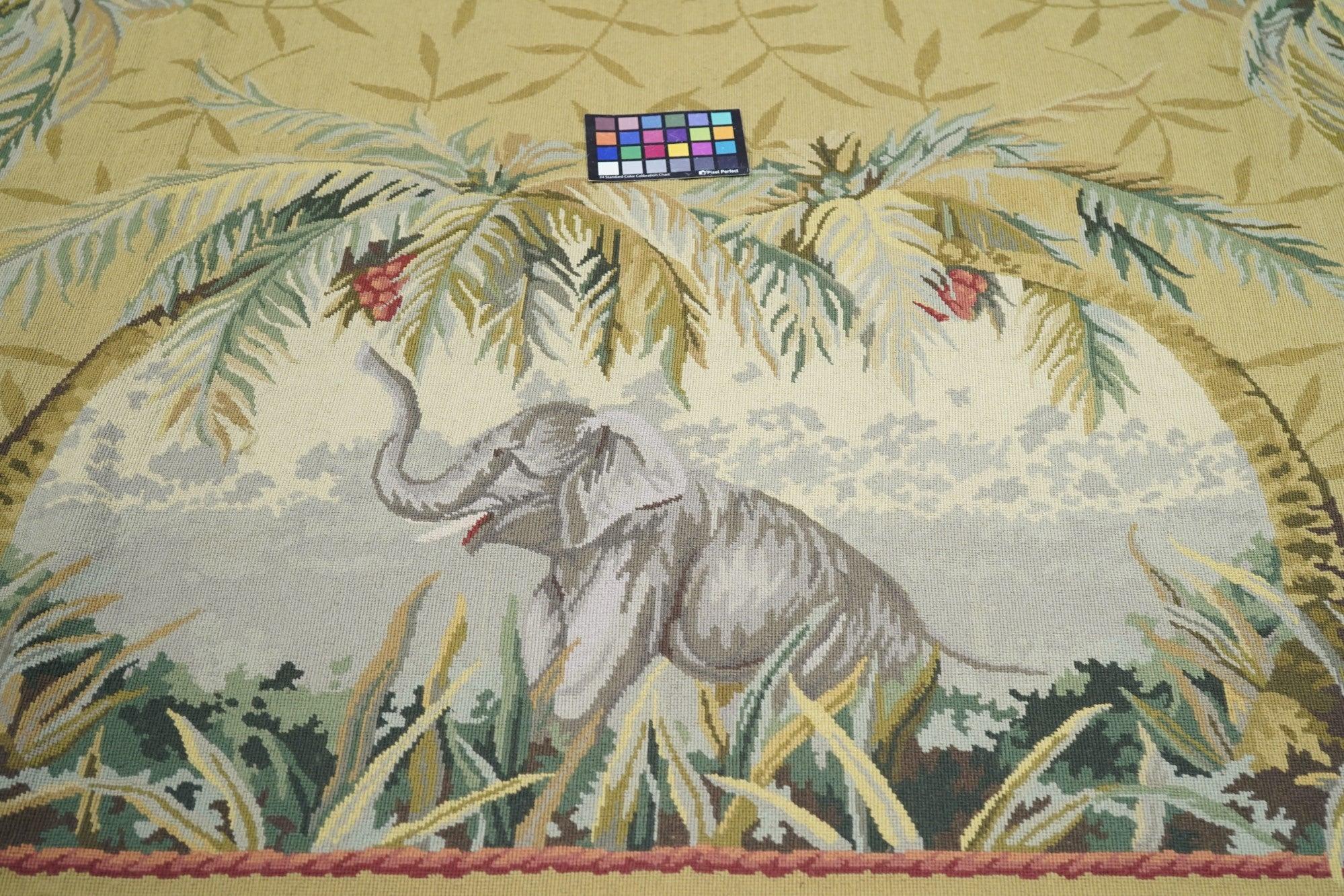 French Aubusson Design Rug  7'11'' x 10'0