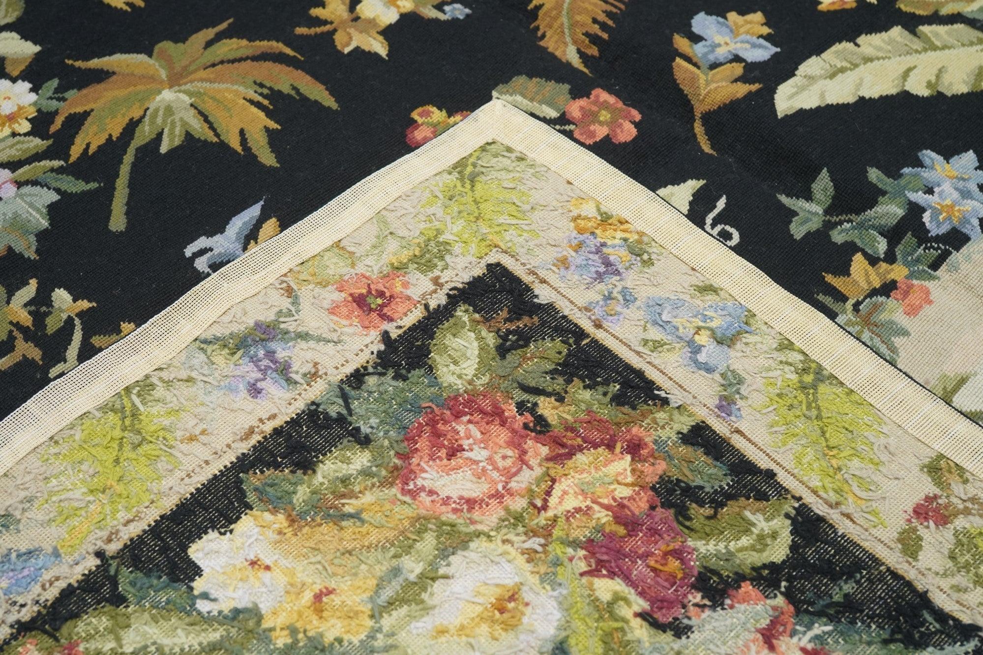 French Aubusson Design Rug 8' x 10' For Sale 5