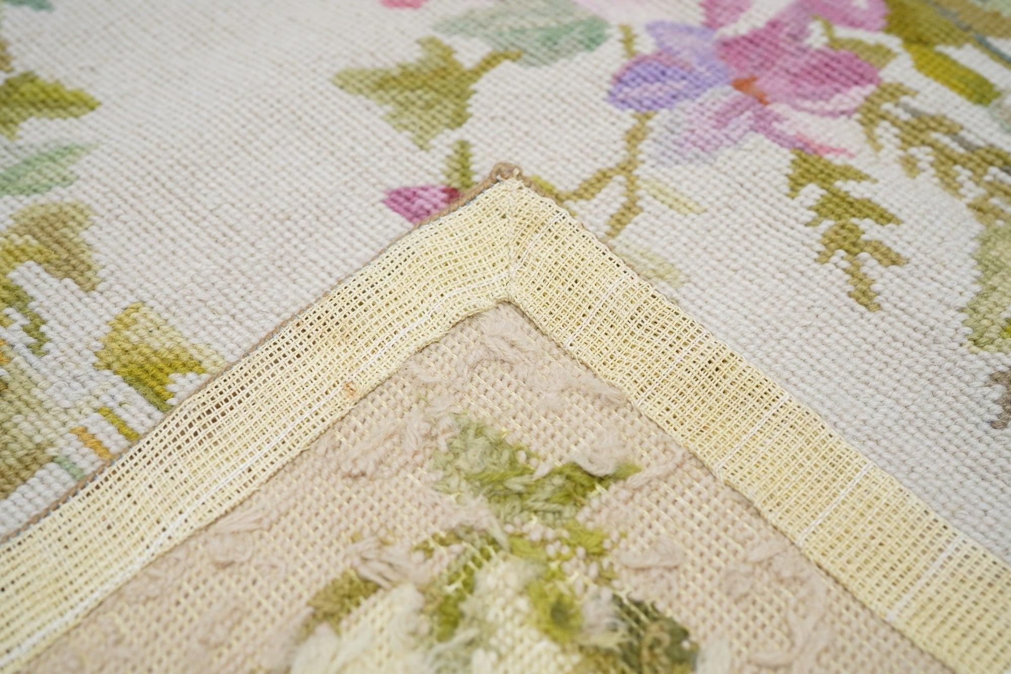 Tappeto design francese Aubusson 8' x 10' in vendita 4