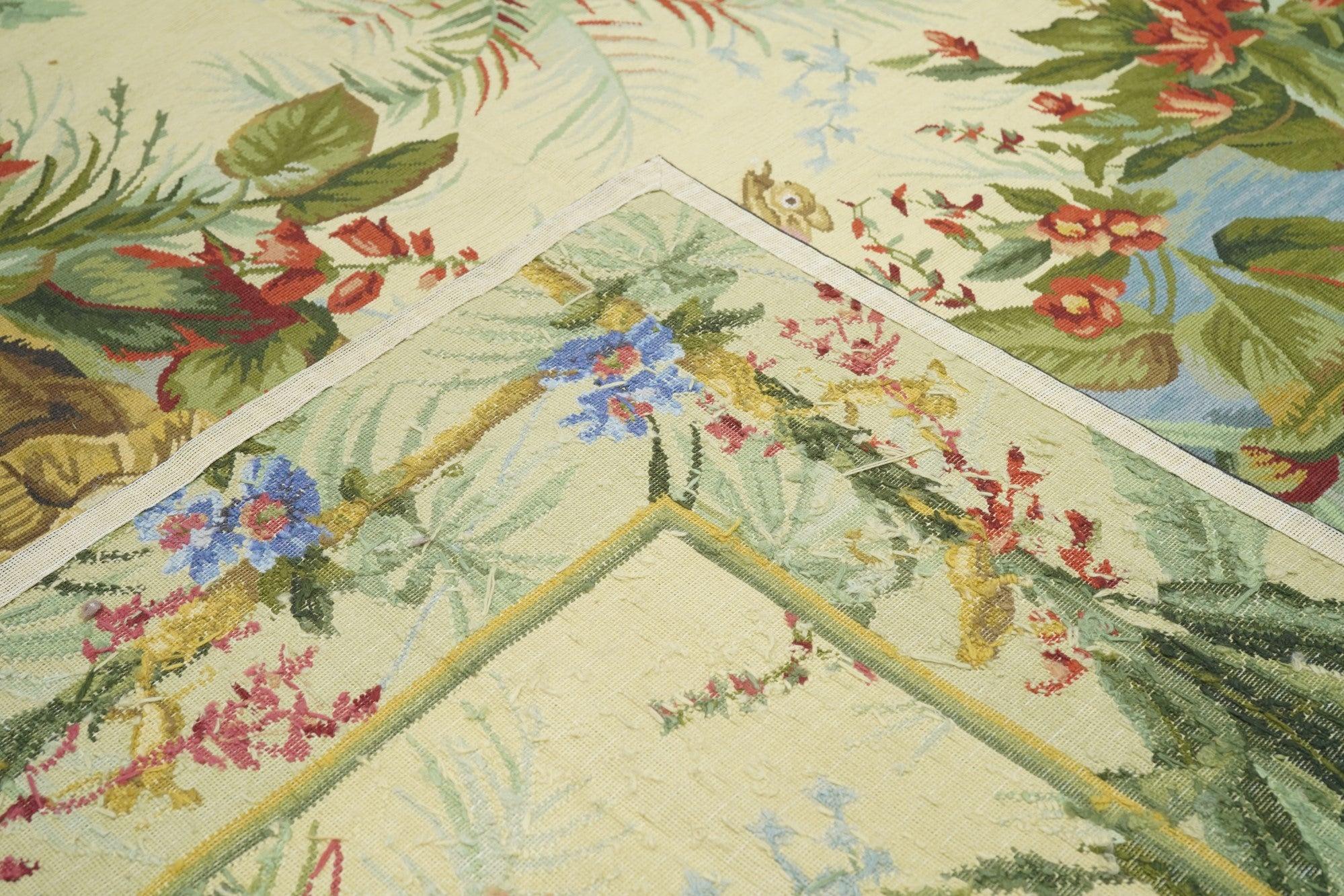 French Aubusson Design Rug 8'0