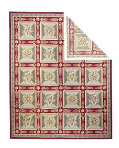 Französischer Teppich im Aubusson-Design 8' x 10'