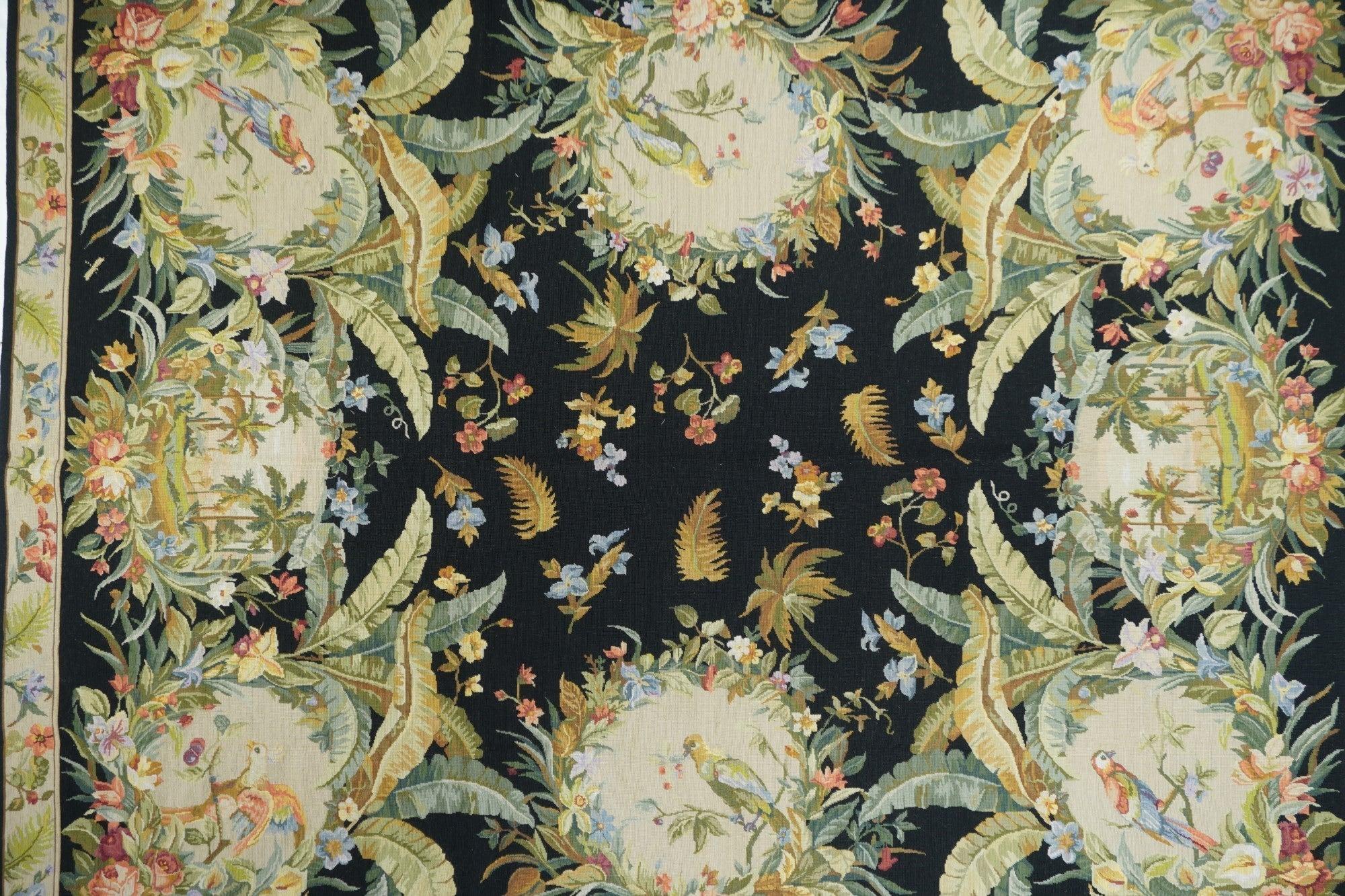 French Aubusson Design Rug 8' x 10' In New Condition For Sale In New York, NY