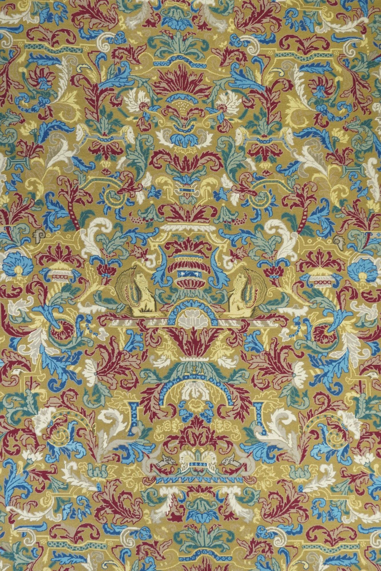 Francese Tappeto design francese Aubusson 8' x 10' in vendita
