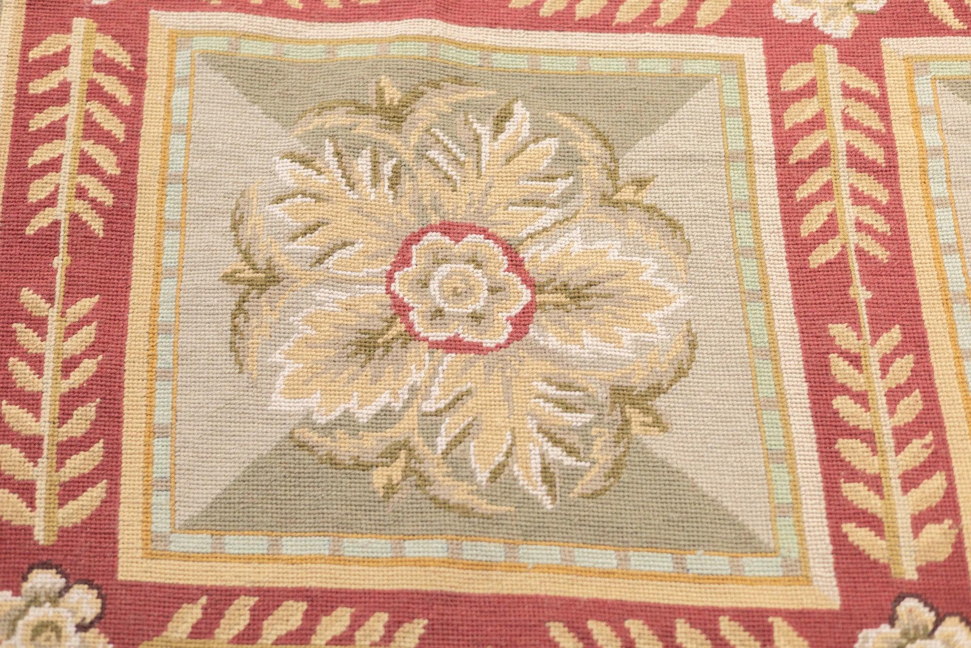 Contemporary French Aubusson Design Rug 8' x 10' For Sale