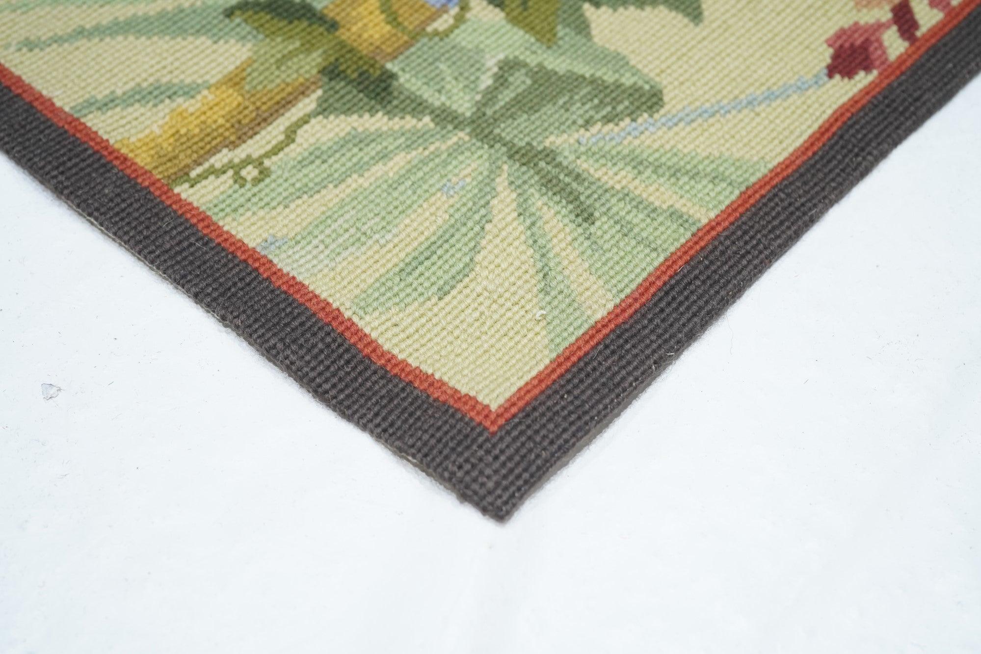 Contemporary French Aubusson Design Rug 8'0