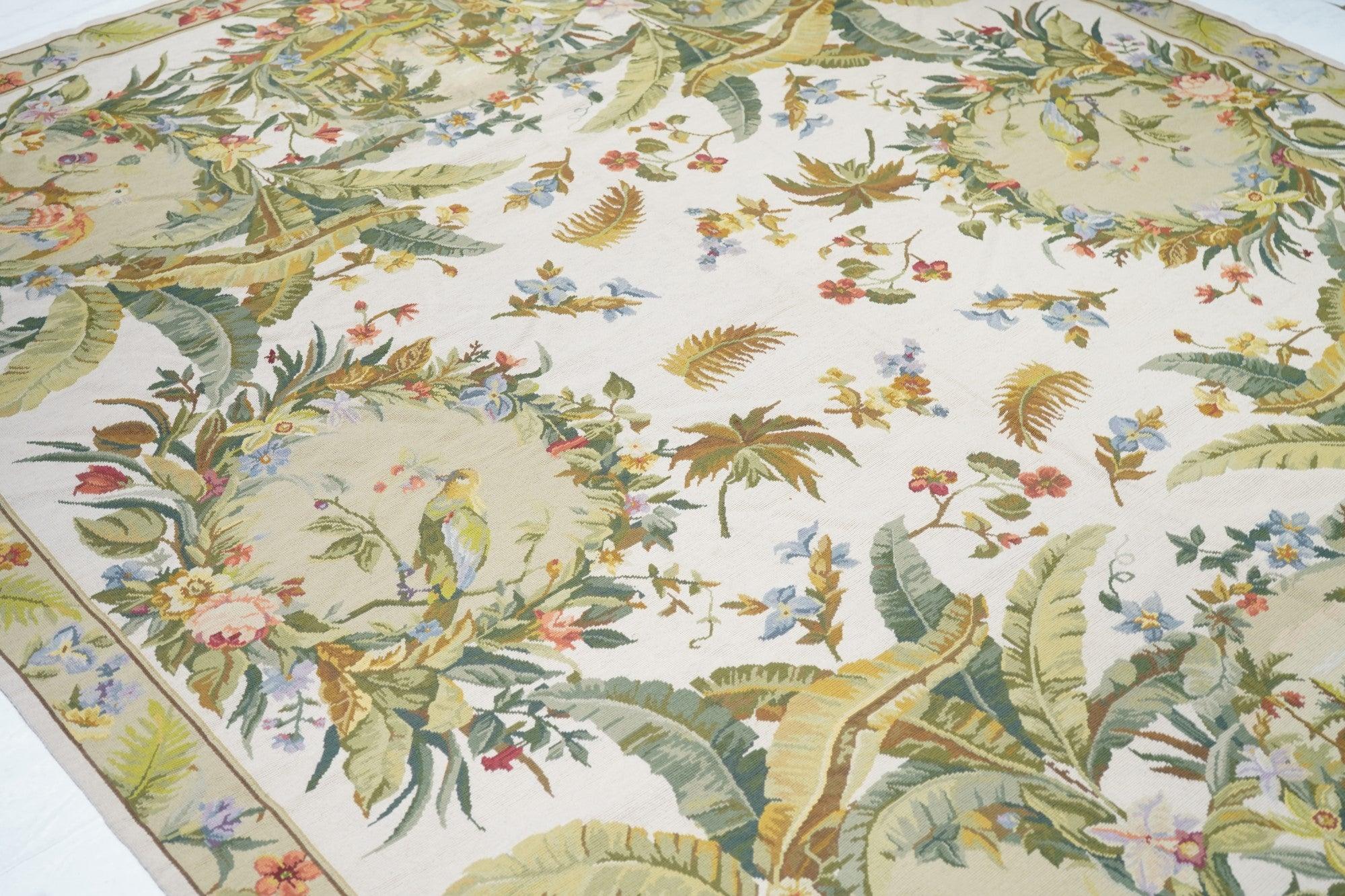 French Aubusson Design Rug 8'0