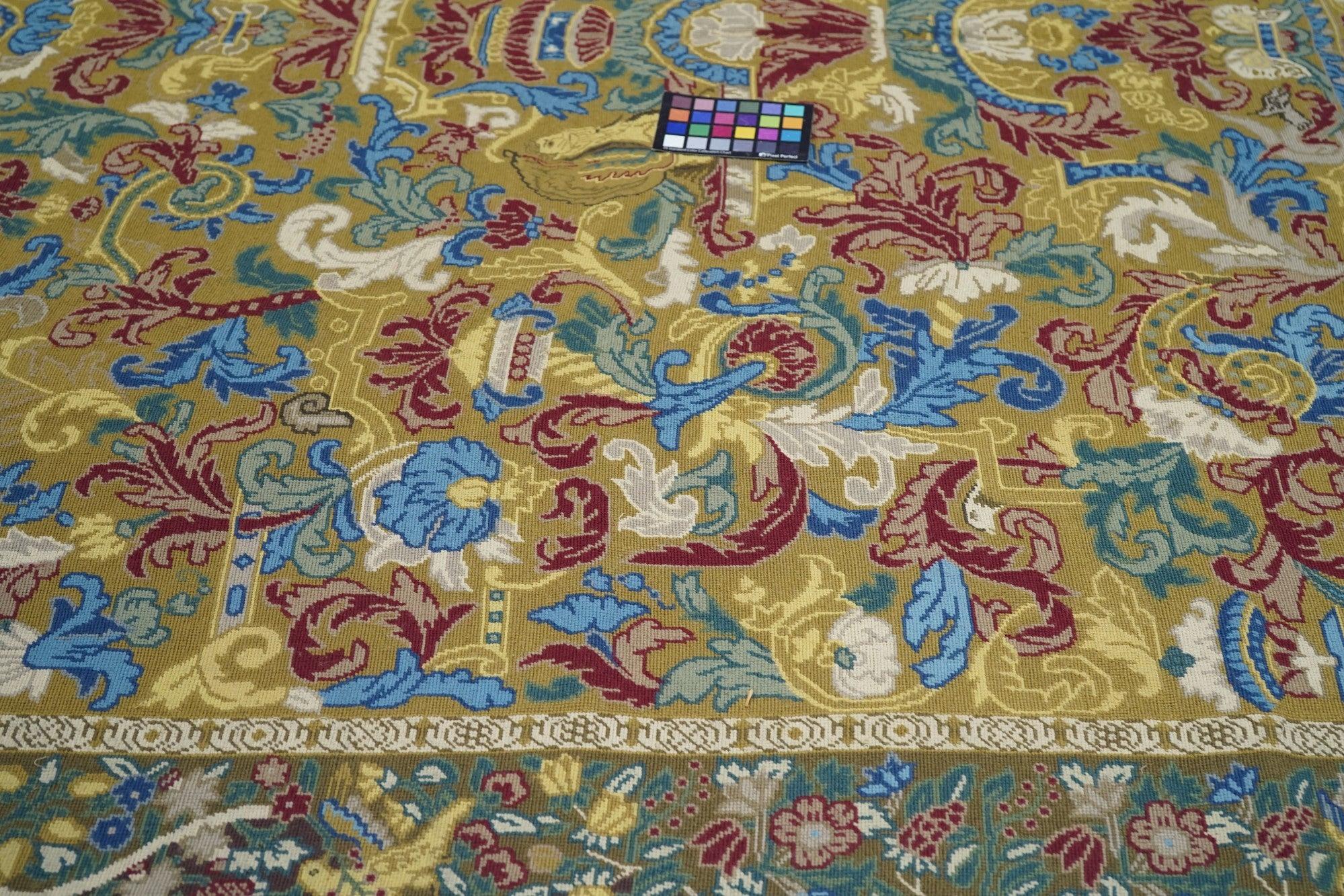 Tappeto design francese Aubusson 8' x 10' in vendita 1