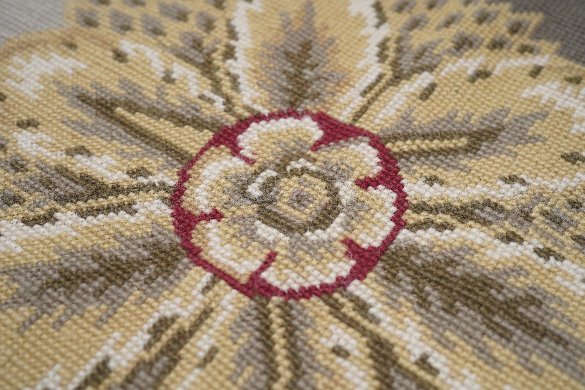 Tappeto design francese Aubusson 8' x 10' in vendita 2
