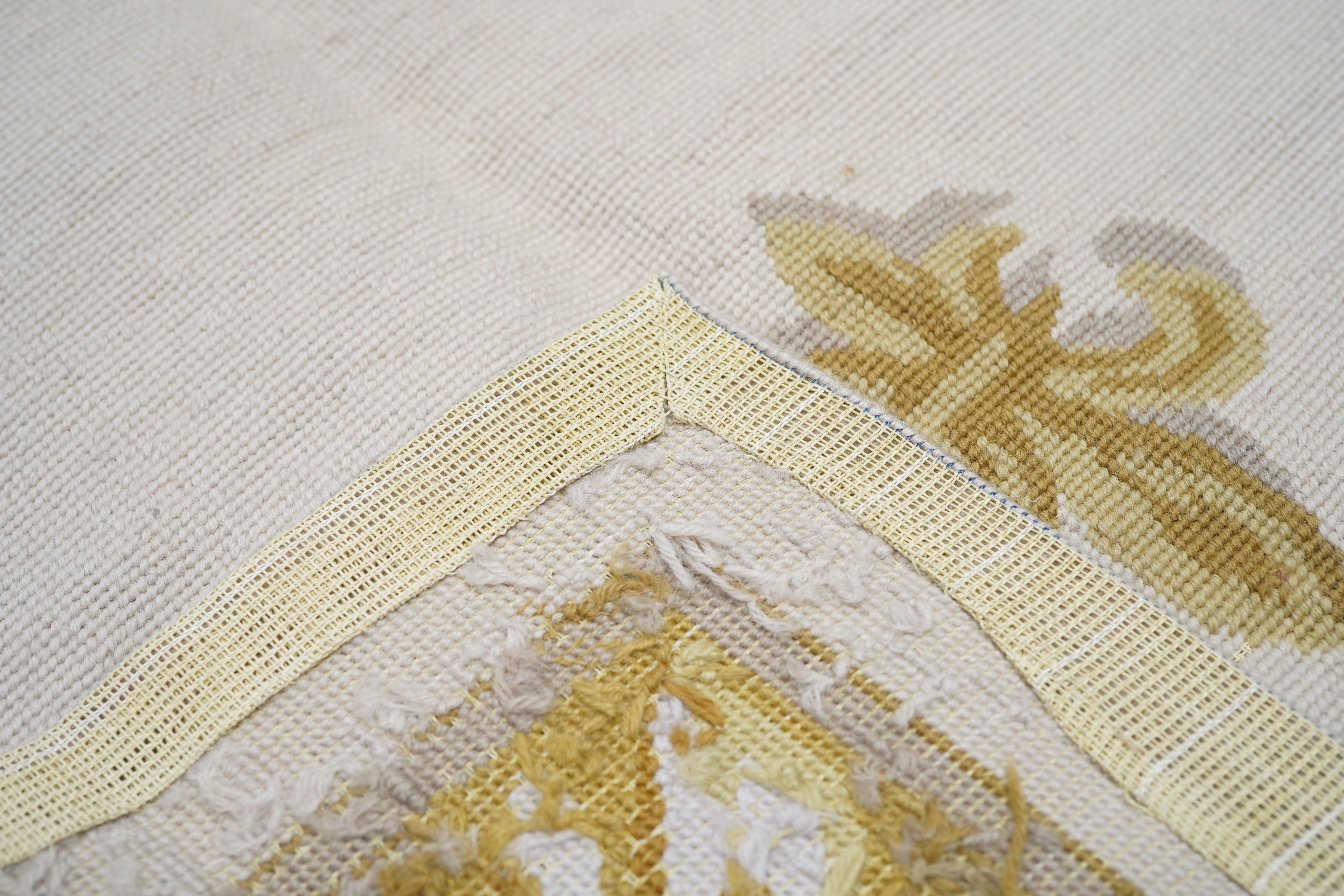 Tappeto design francese Aubusson 8' x 10' in vendita 2
