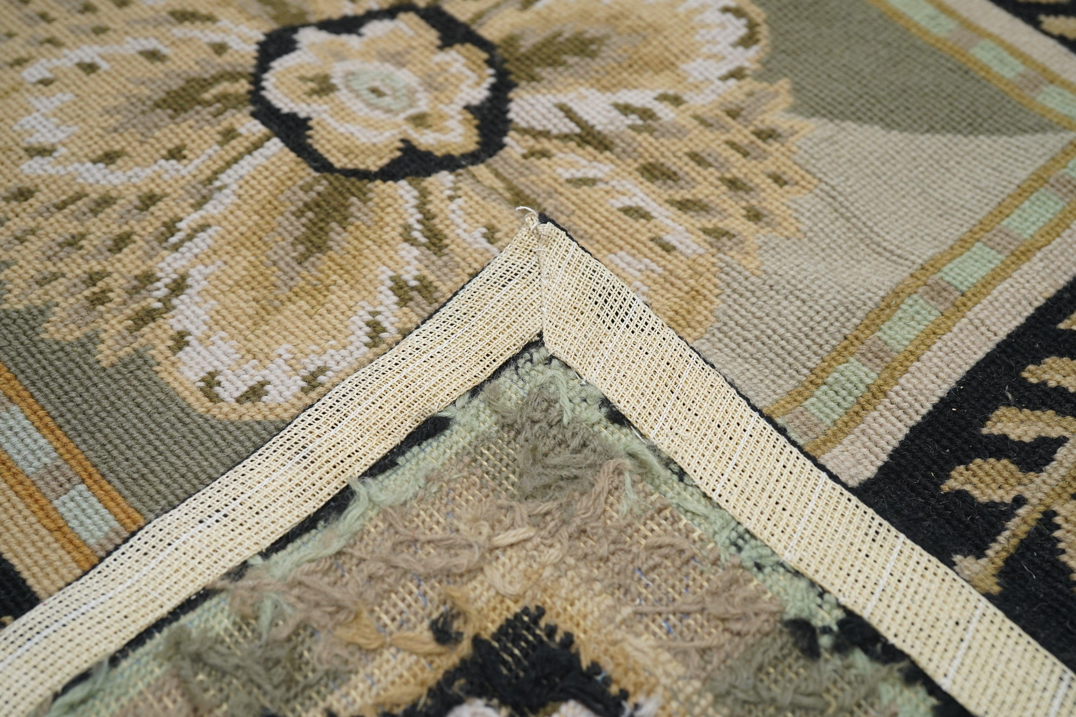 Tappeto design francese Aubusson 8' x 10' in vendita 2